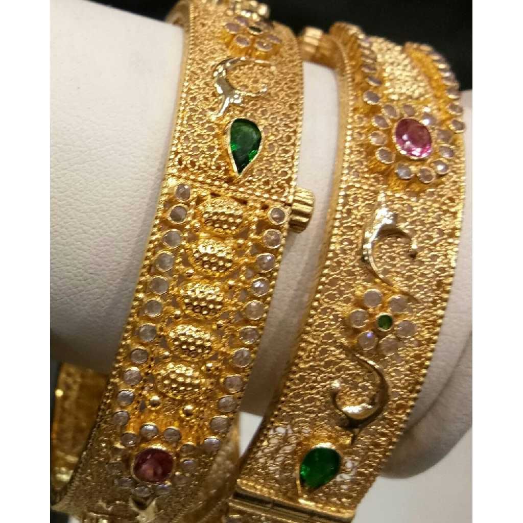 22k Gold Modern Bangles