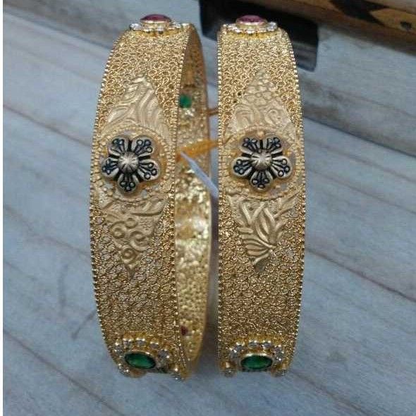 22k Gold Modern Bangles
