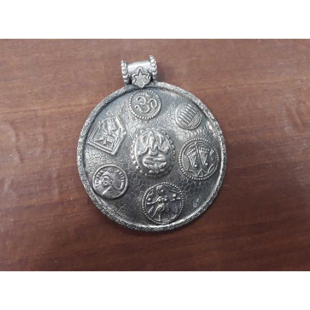 Silve Designer Ganpati Pendant