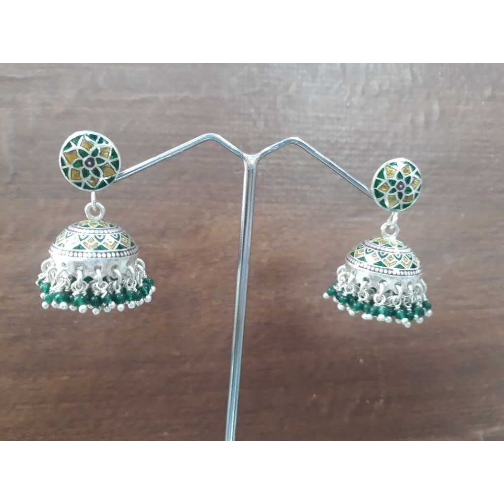 Sterling Silver 925 Jhumar Earrings