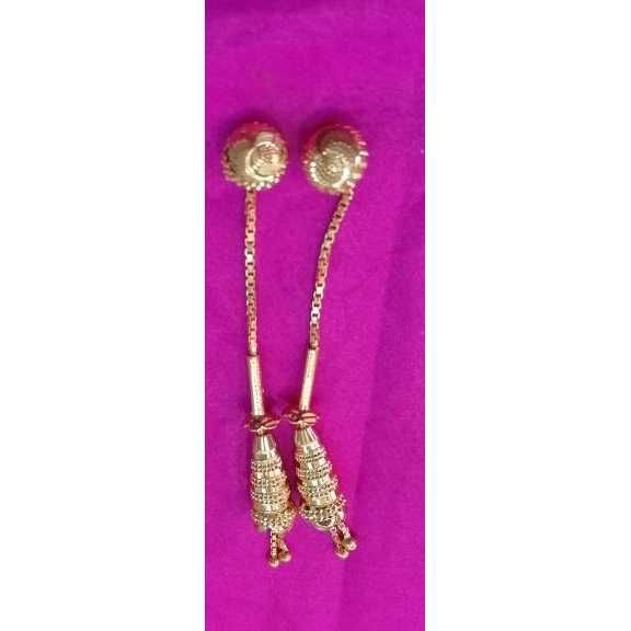 22K / 916 Gold Ladies Fashionable Earrings