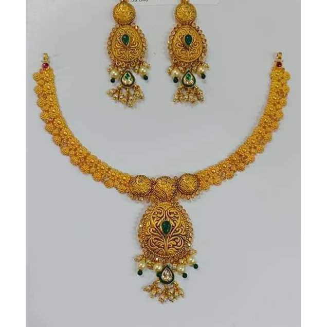 916 Gold Necklace Set
