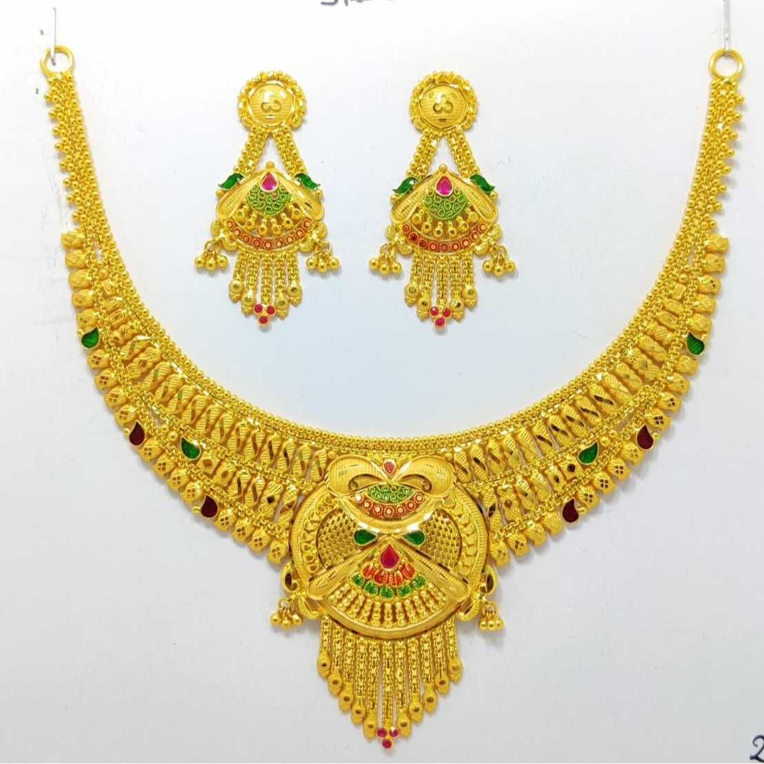 22ct Fancy Necklace Set