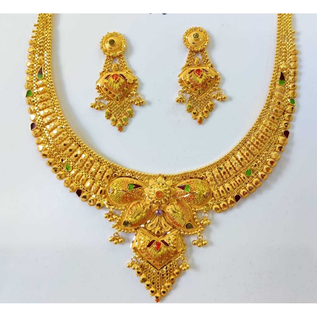 22ct Fancy Necklace Set