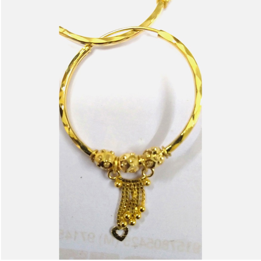 916 Gold Light Weight Latkan Earring