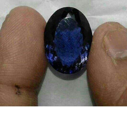 17.0ct oval blue iolite - Image 2