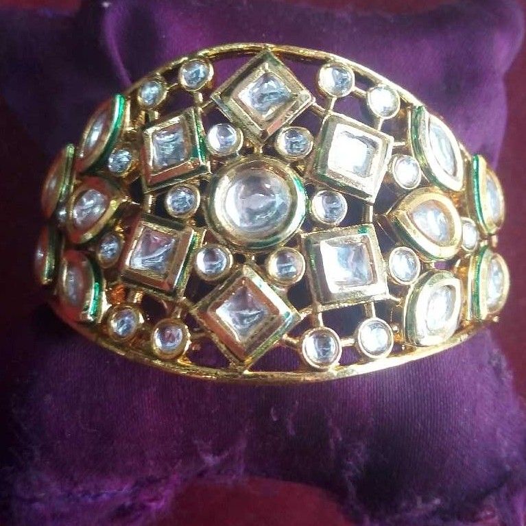 Copper Ladies Antique Kundan Bracelets