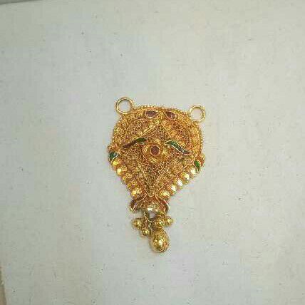 916 Classic gold pendant
