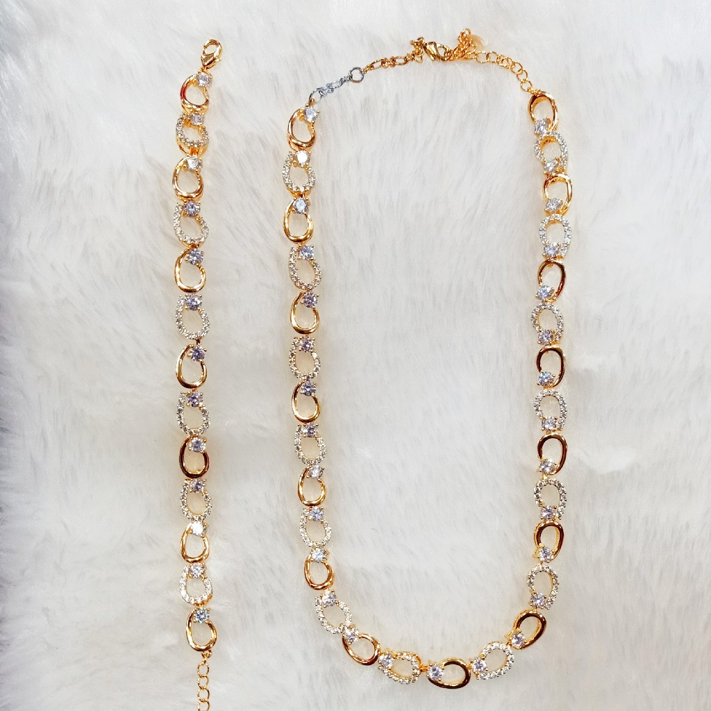 Dimond chain bracelet