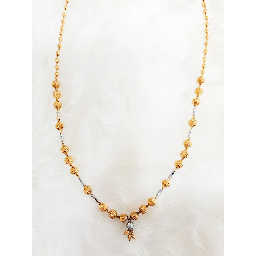 Two tone guaranteed neckless