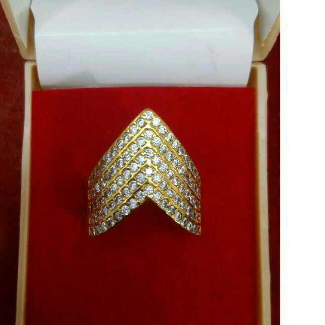 Designer Fancy Gents Yellow Ring