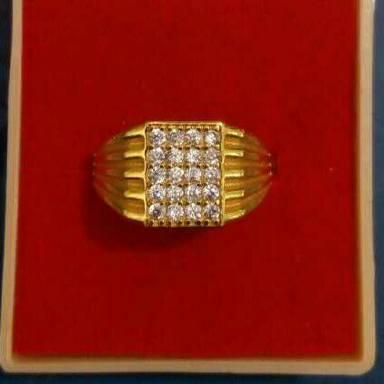 916/Designer Fancy Gents  Ring