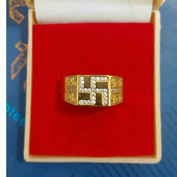 Fancy Yellow Gents Ring