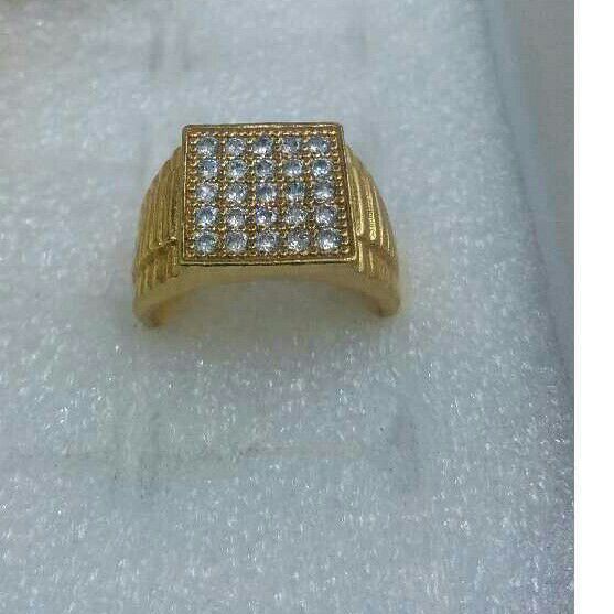 Classic AD Yellow Modern Ring - Image 2