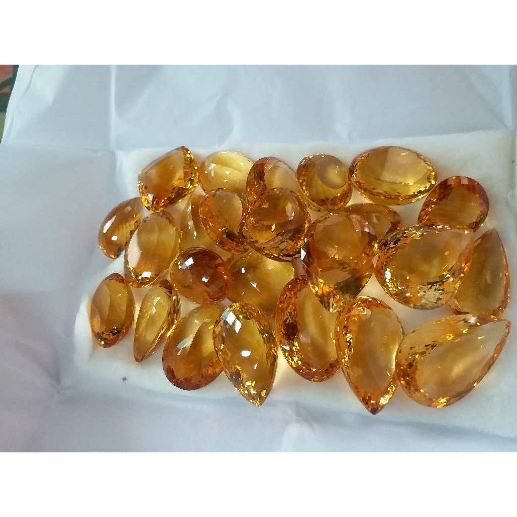 1ct oval yellow citrine