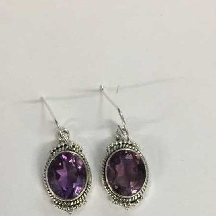 925 Silver Natural Diamond Earrings