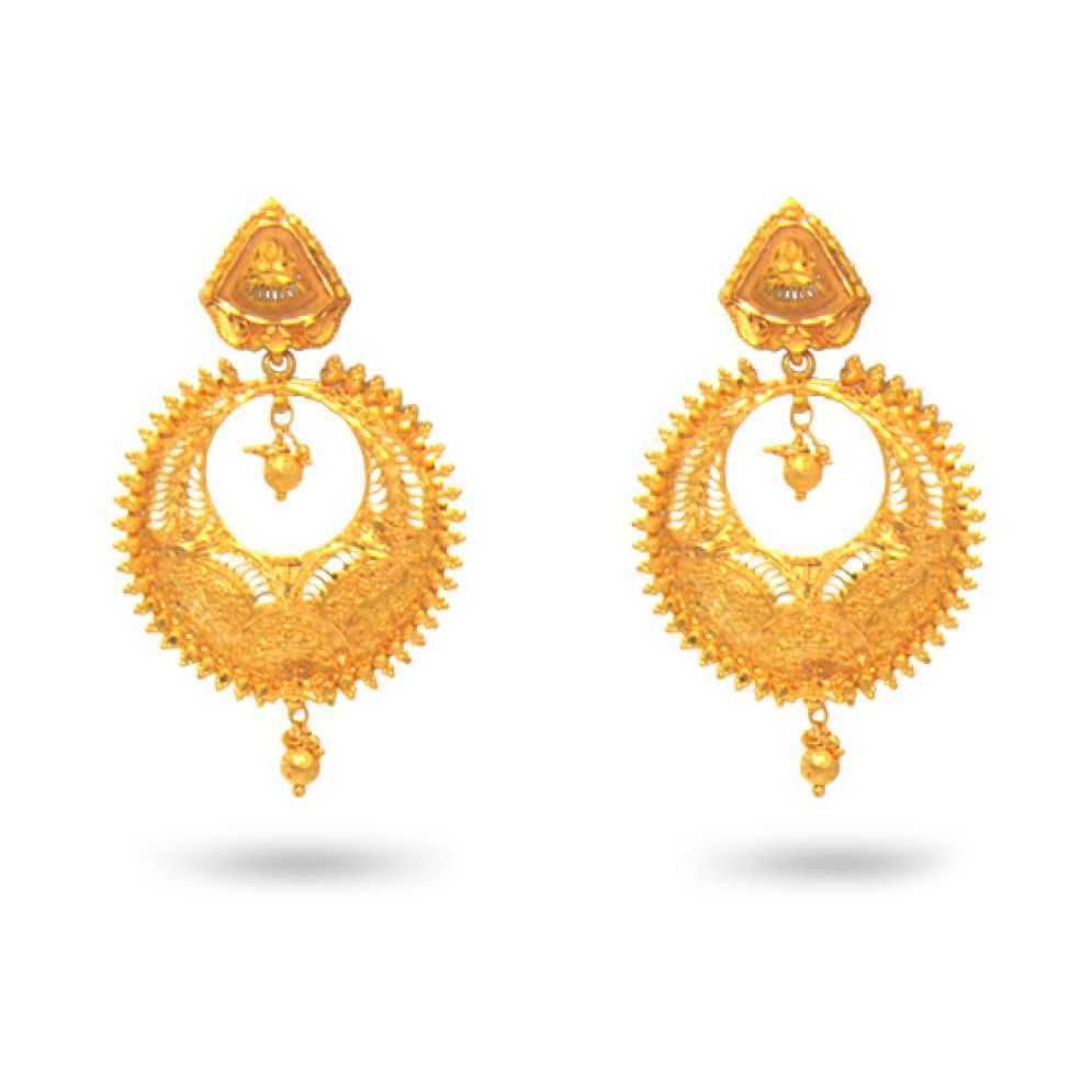 Artificial Round Earrings