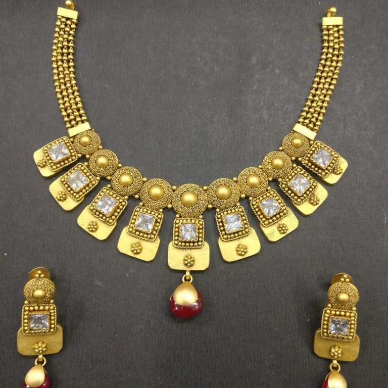 antique set 22 kt