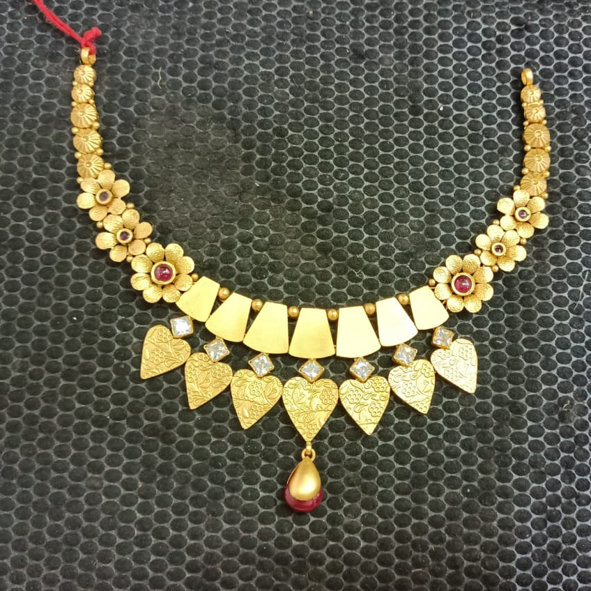 22kt antique set
