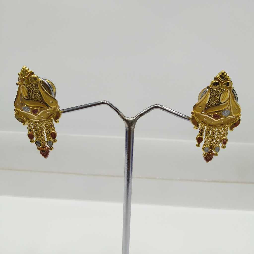 750 gold cullcutti fancy butti rj-024