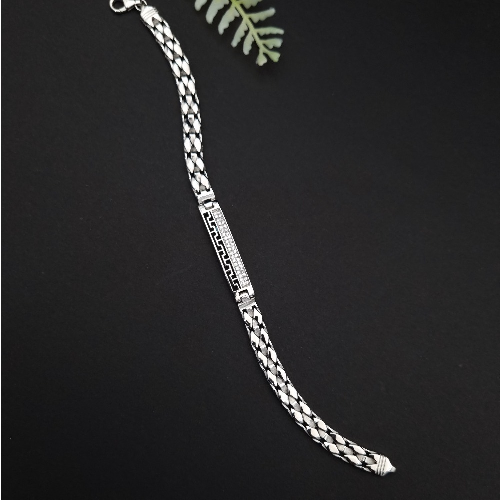 Sleek Sterling: High-Quality 925 Men's Bracelet