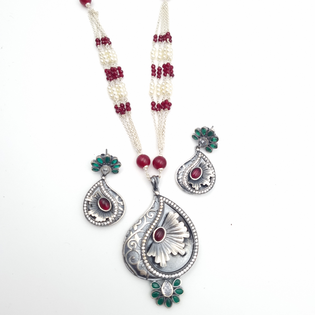 Elegant 925 Antique Mala