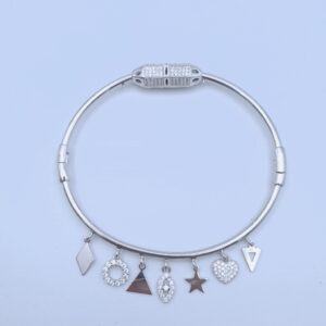 STYLISH AAA+ 2 IN 1 LADY KADA WITH CHARMS