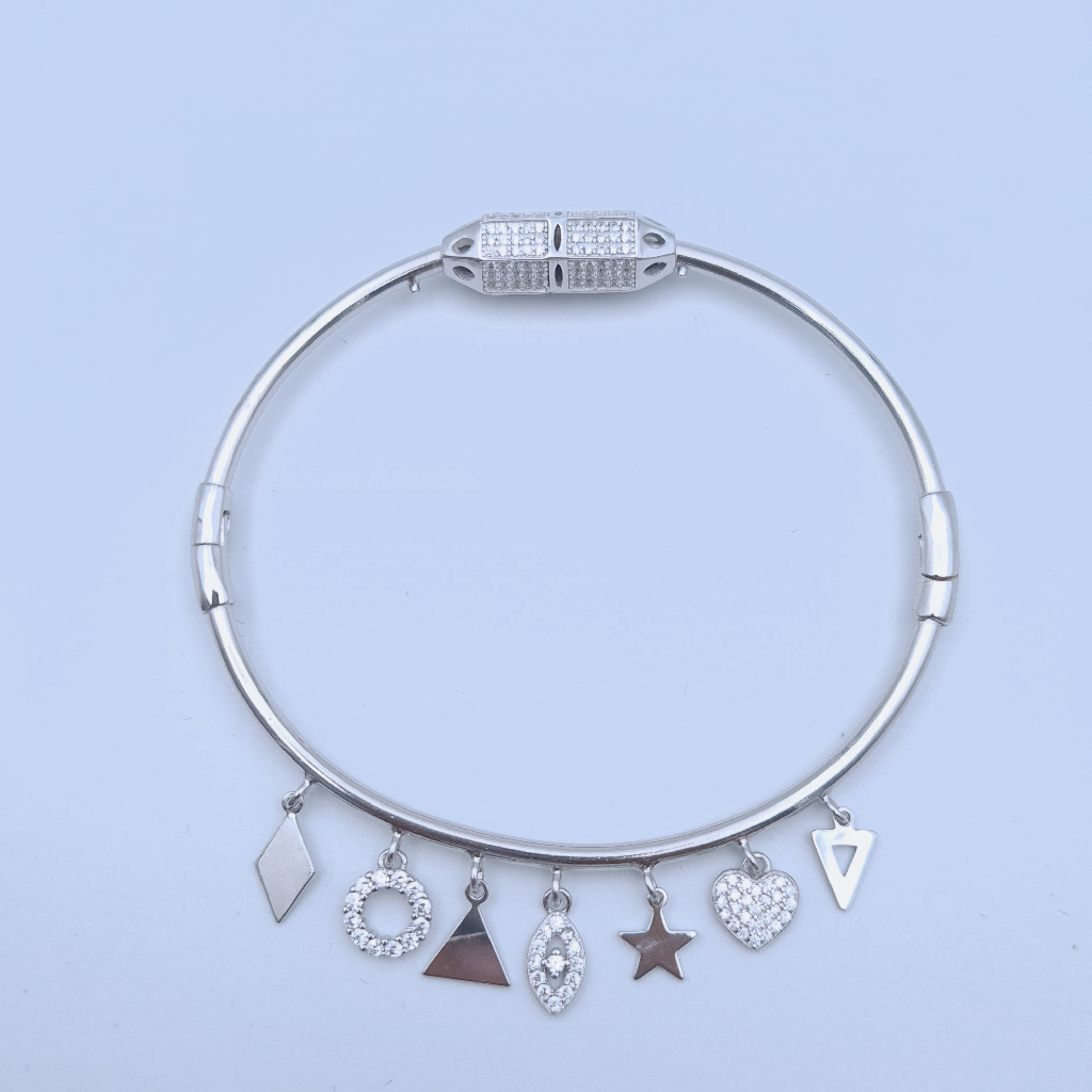 STYLISH AAA+ 2 IN 1 LADY KADA WITH CHARMS