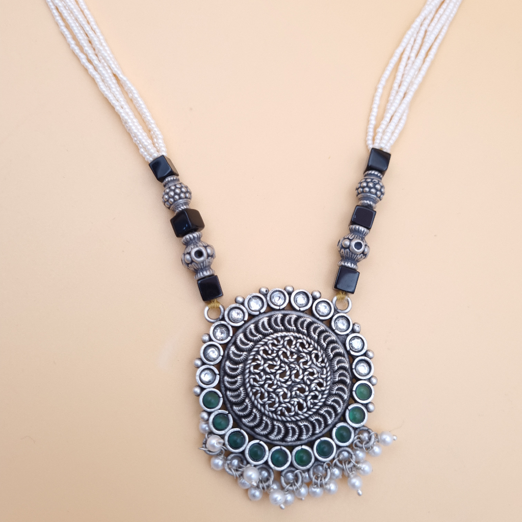 Bold Kolhapuri Antique Mala - Image 2
