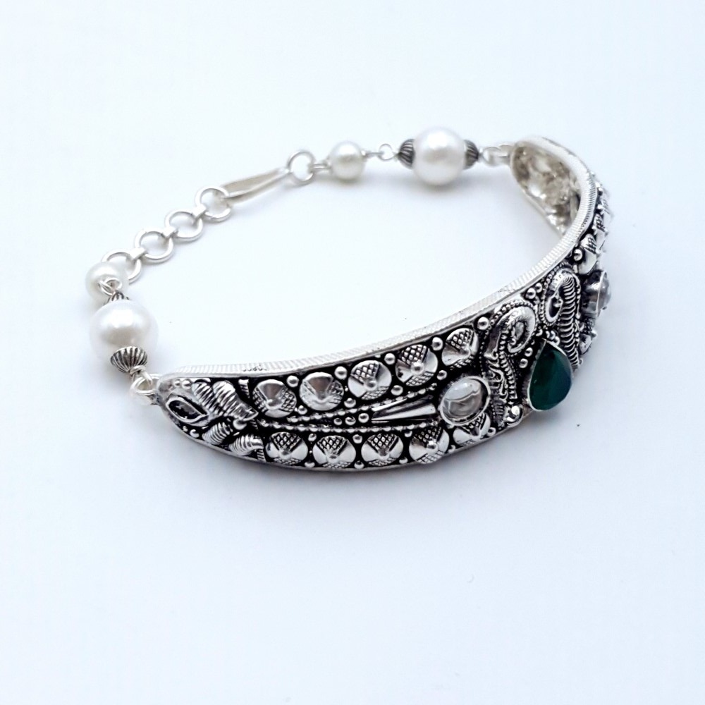 925 sterling silver cocktail bracelet - Image 2