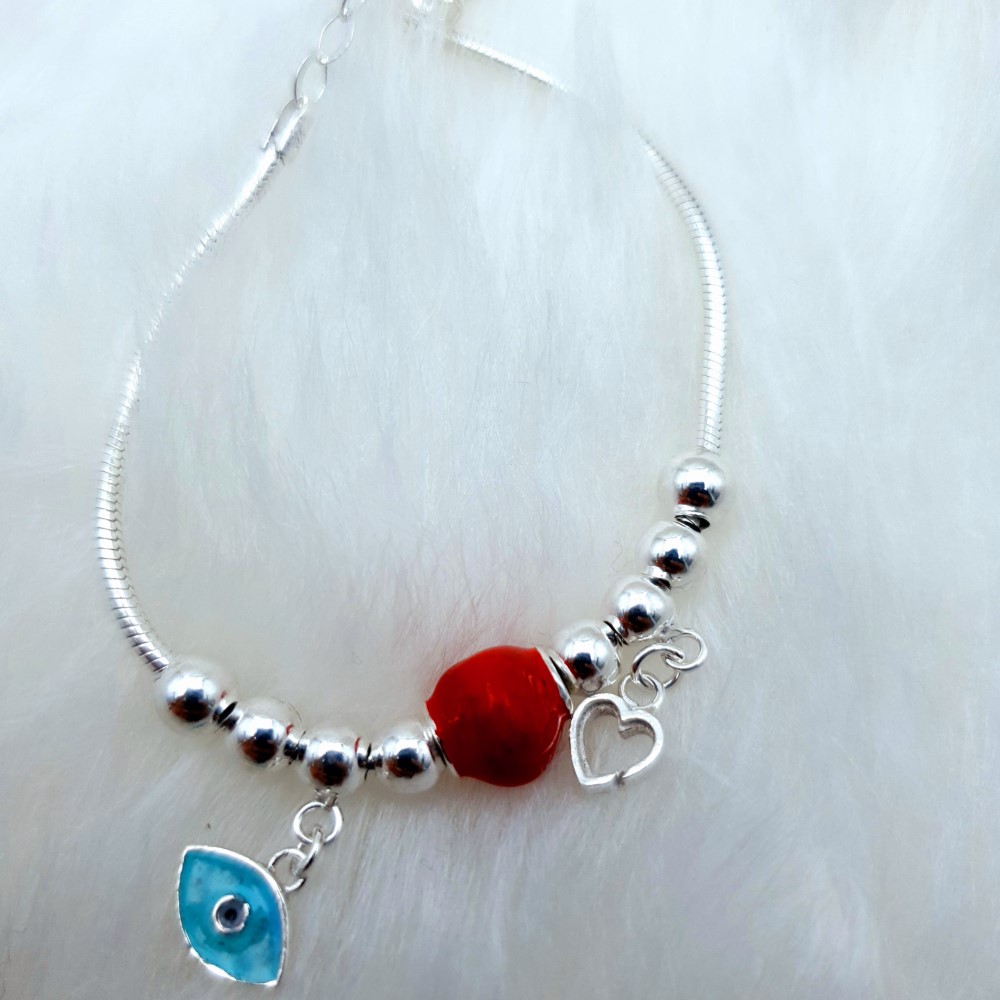 925 Sterling Silver Plain Bracelet