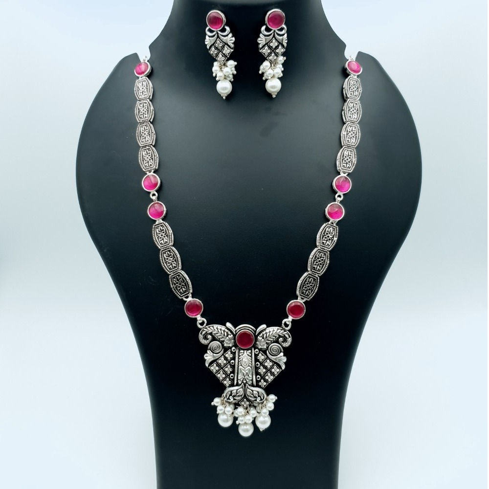 925 sterling silver pearl mala set