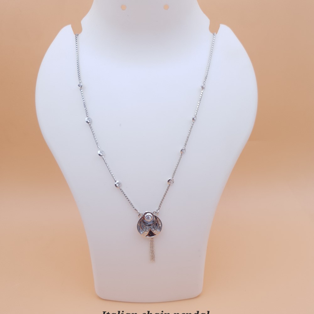 925 Sterling Silver Gorgeous Pendant Chain