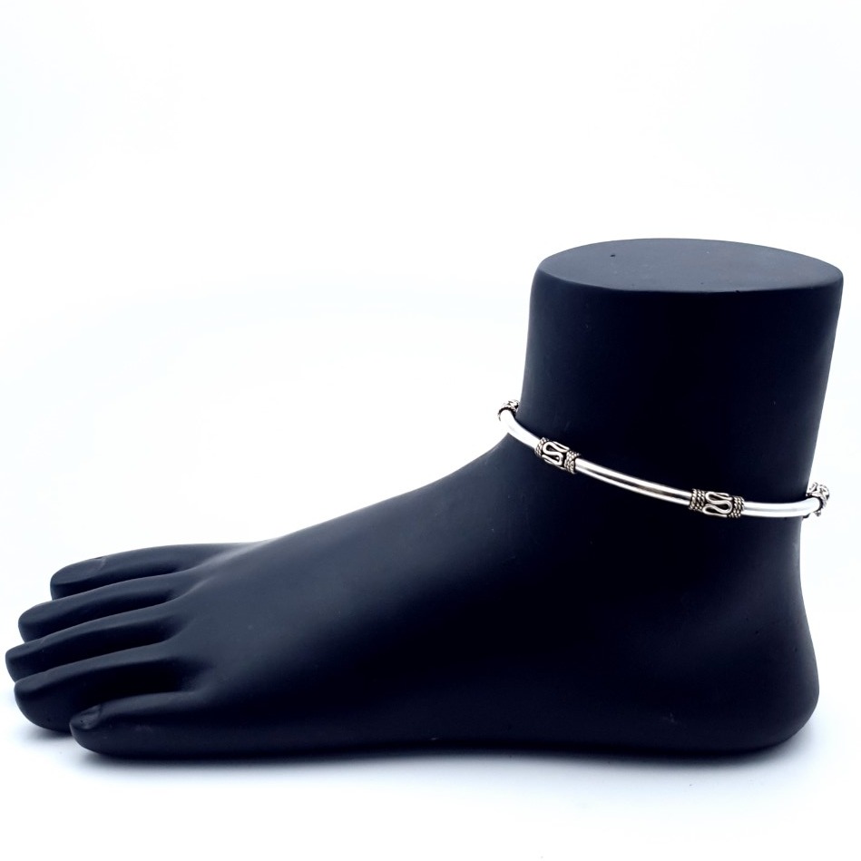 925 Sterling Silver Wedding Anklets