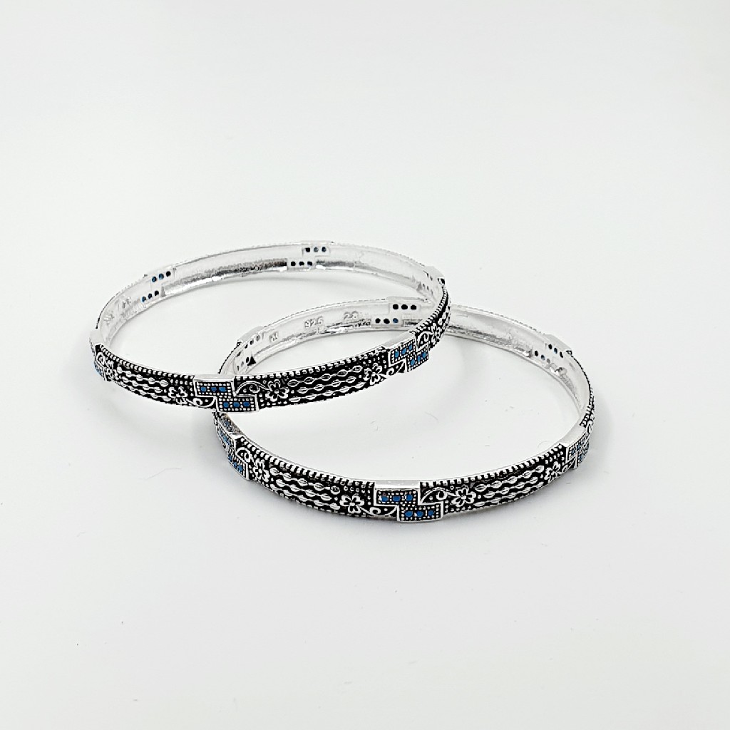 92.5 SILVER BANGLE SL B023