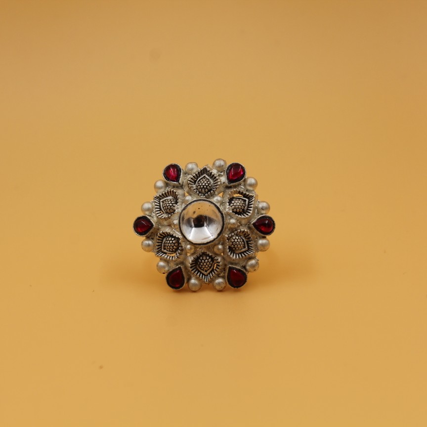 92.5 ANTIQUE SILVER RING SL R036