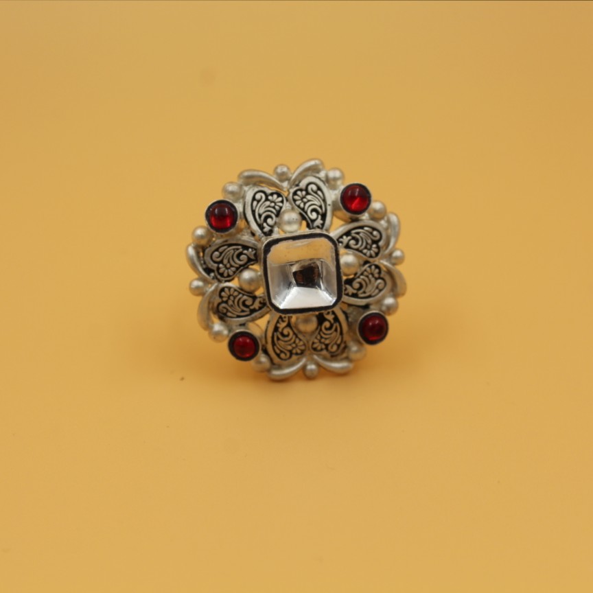 92.5 ANTIQUE SILVER RING SL R032