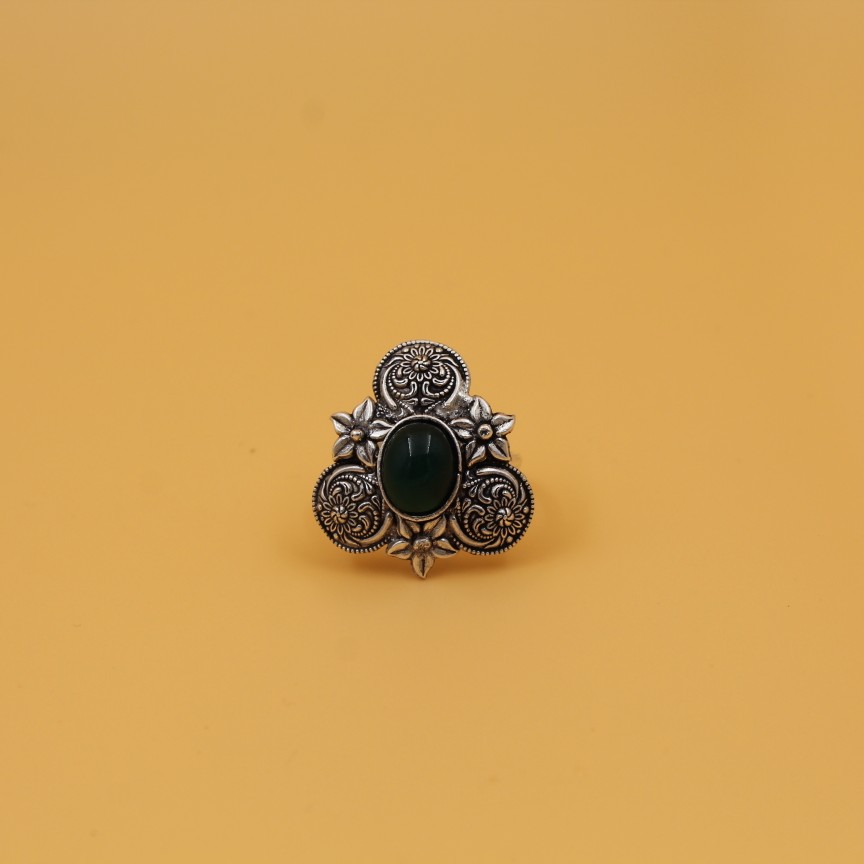 92.5 antique silver ring SL R021