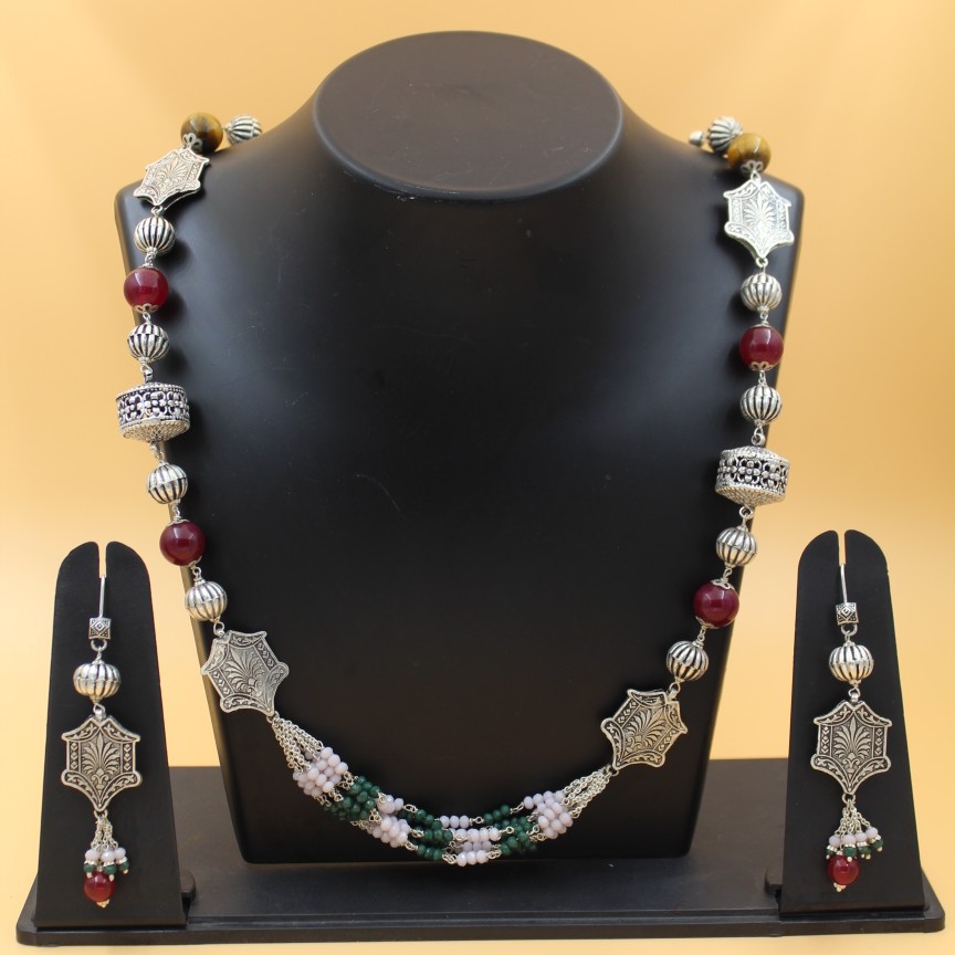 92.5 SILVER NECKLACE SET SL N009