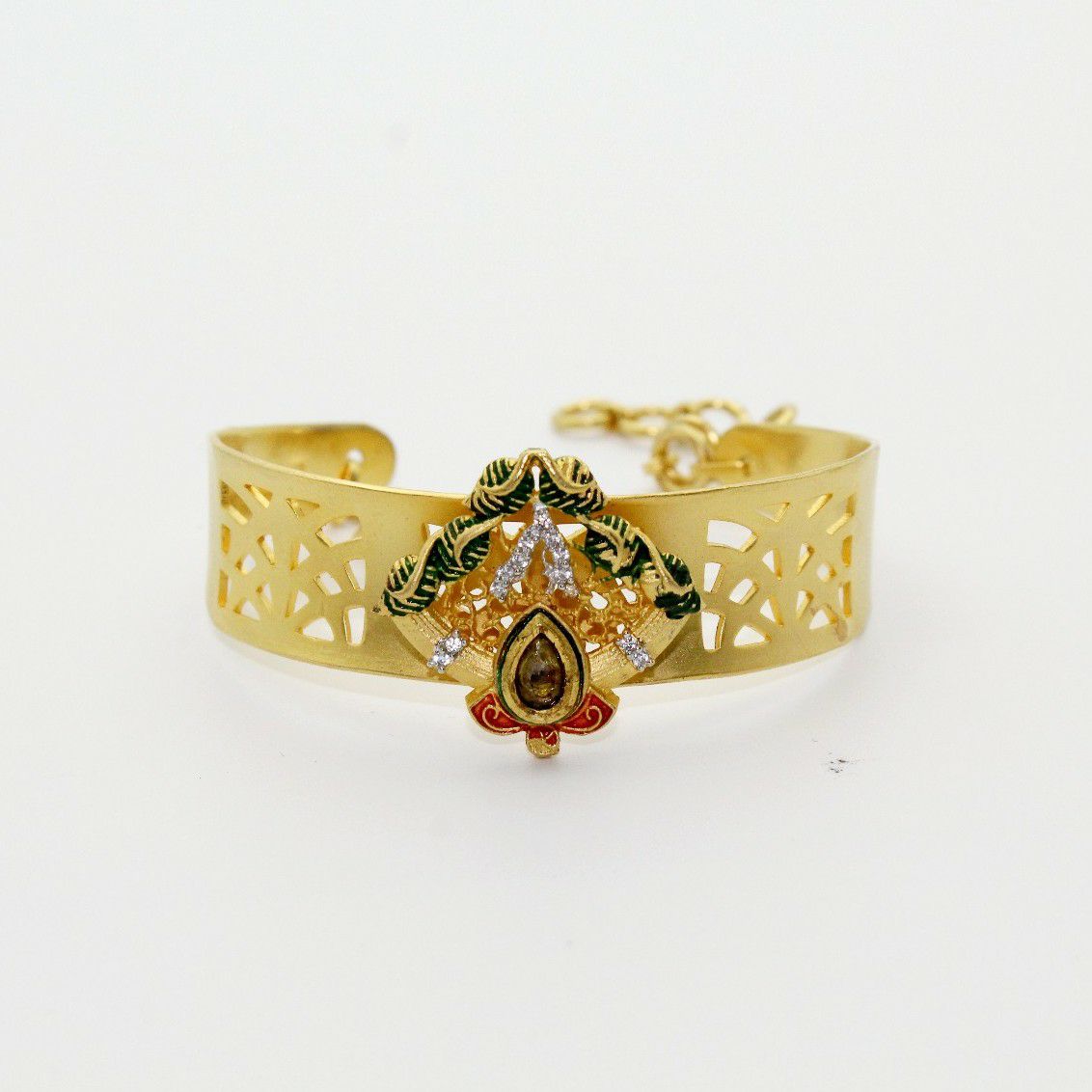 92.5 Fancy Kundan Kada SL B010