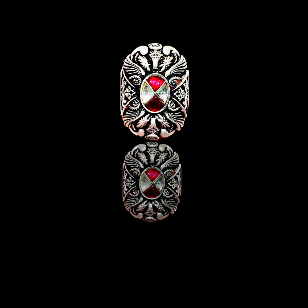 92.5 Sterling silver royal ring