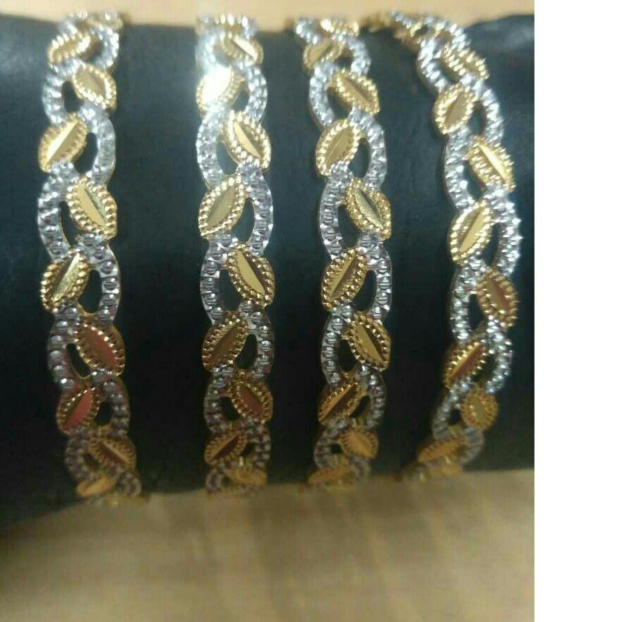 22K / 916 Gold CNC Stone Ladies Bangle
