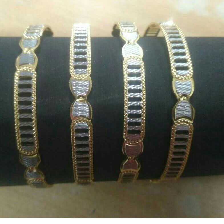 22K / 916 Yellow Gold CNC Ladies Bangle