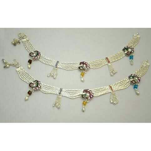 925 Fancy Silver Ladies Payal