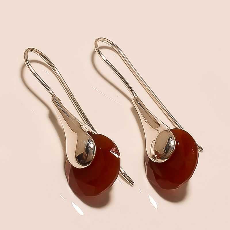 Antique Silver Diamond Earrings