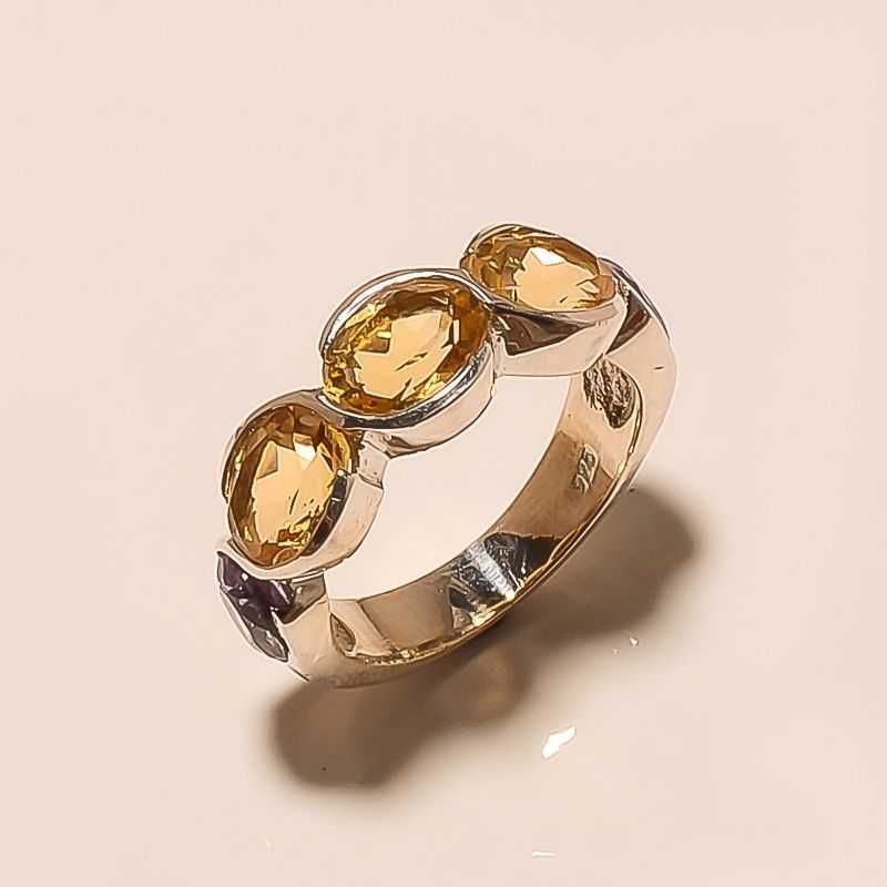 925 Fancy Silver Diamond rings