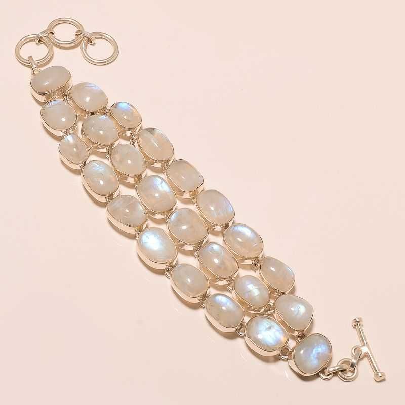 Fancy Silver Diamond Bracelet