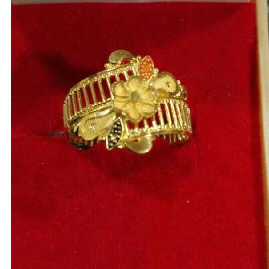 18Kt Gold Fancy Exclusive Ladies Ring