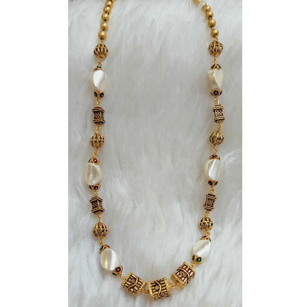 22 KT HANDCRAFTED ANTIQUE MALA