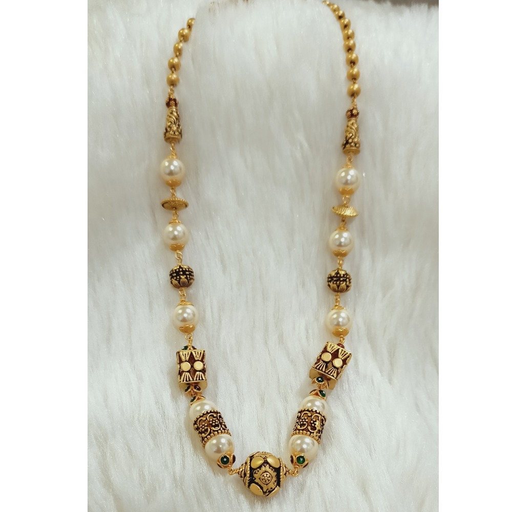 22 KT ANTIQUE MERCURY MALA